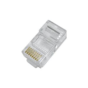 Conector RJ45 Cat 5e , Furukawa SohoPlus 35050220 , Pacote com 100 unidades , Transparente