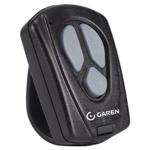 Controle Remoto Garen Tx New 433 Mhz 3 Botões Preto