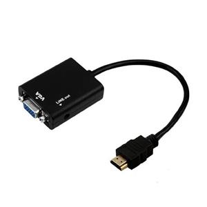 Conversor 5+ Hdmi Para Vga Saída R/L Com Cabo 075-0823 Pix
