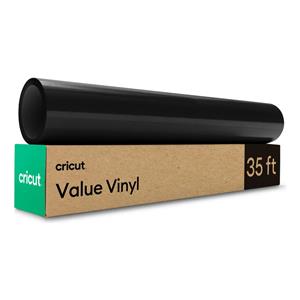 Cricut Value Vinil Permanente , Preto (30,5 cm x 10,6 m)