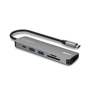 Docking USB-C Multiportas 6 em 1 Comtac Linha Aluminium - 20119413
