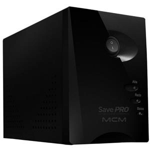 Estabilizador MCM Save Pro 1000VA Bivolt/115V 4 Tomadas