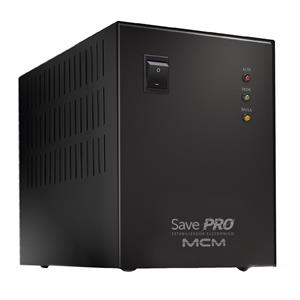 Estabilizador MCM 2000VA Save Pro EST0021 , Bivolt 115V , 4 Tomadas , Preto