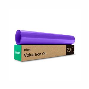 Cricut Value Iron-On- Magenta , Filme de Recorte de 30,48 cm x 6,09 m. Perfeito para personalizar roupas , almofadas , bonés e muito mais