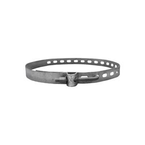 Abraçadeira BAP-3 , 1,20 metros , com parafuso e porca , aço galvanizado