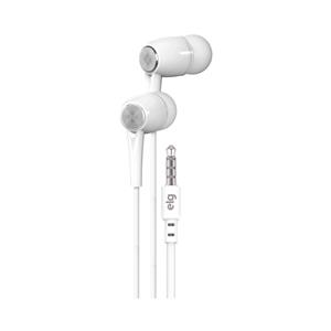 Fone intra-auricular ELG EP12WH , cabo 1,2 m , com microfone , branco
