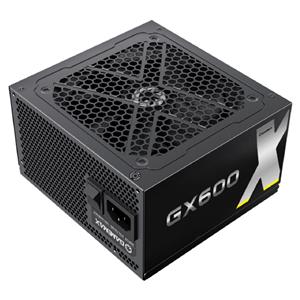 Fonte Gamemax GX600 , 600W , 80 Plus Gold , PFC Ativo , Preto