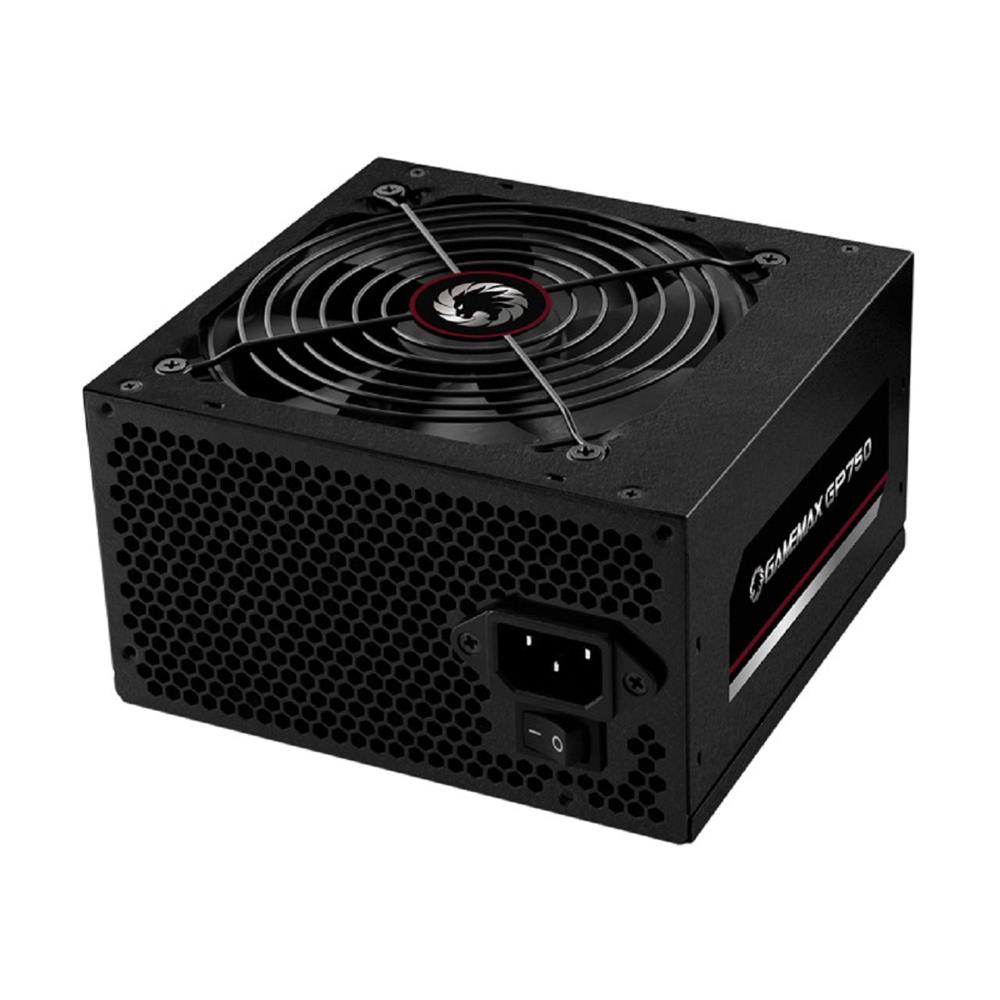 Fonte Gamemax GP750 , 750W , 80 Plus Bronze , PFC Ativo , Preto