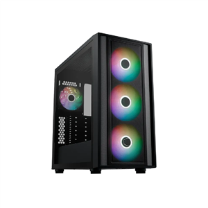 Gabinete Cooler Master MBOX 600 , Com Fan , ATX , Preto