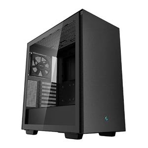 Gabinete Gamer DeepCool CH510 , Mid Tower , Vidro Temperado , Sem Fonte , Com 1 Fan , Preto