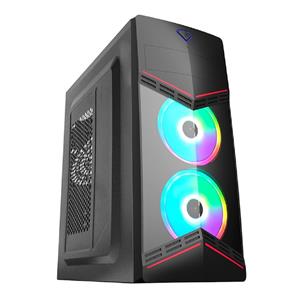 Gabinete Gamer C3Tech MT-G90BK , Mid Tower , Sem Fonte , Sem Fans , Preto