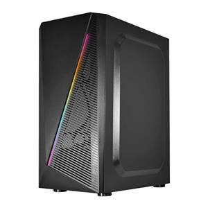 Gabinete Gamer K-Mex CG-02W5 Demon I , Mid Tower , Vidro Temperado , ATX , mATX , ITX , ARGB , Preto