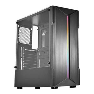 Gabinete Gamer K-Mex CG-06W5 Demon II , Mid Tower , Vidro Temperado , ATX , mATX , ITX , ARGB , Preto
