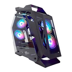 Gabinete Gamer K-Mex Micro Ranger CG-01PQ , Mid Tower , Vidro Temperado , Sem Fonte , Sem Fan , Preto
