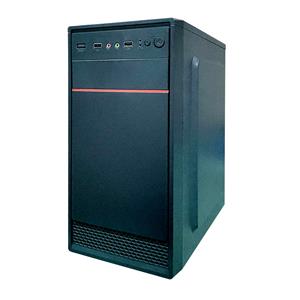 Gabinete Valianty Mj Com Fonte 230w Mid-tower Preto