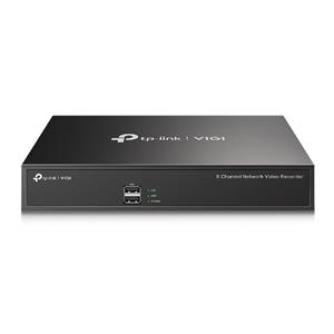 Gravador de Vídeo NVR Tp-link Vigi NVR1008H , 8 Canais , H.265+ , Preto