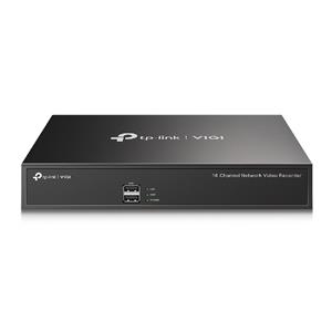 Gravador de Vídeo NVR Tp-link Vigi NVR1016H , 16 Canais , H.265+ , Preto