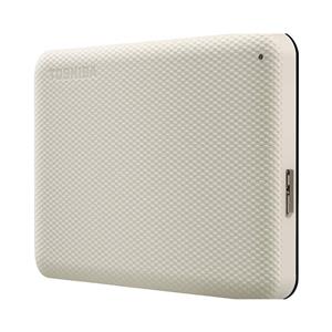 HD Toshiba Portátil CANVIO ADV Branco , 2TB , USB 3.0 , Branco - HDTCA20XW3AA