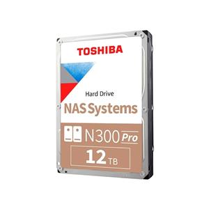 HD Toshiba N300 Pro , NAS , 12TB , 3.5' , 512MB , 7200RPM , SATA 