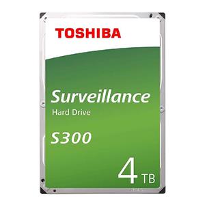 HD Toshiba 4TB Surveillance S300 5400RPM SATA III