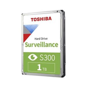 HD Toshiba 1TB Surveillance S300 SATA , 5700 RPM , 3.5 Polegadas , Suporte 32 câmeras