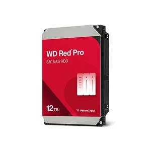 Disco rígido para NAS , WD Red Pro WD122KFBX , 12 TB , vermelho