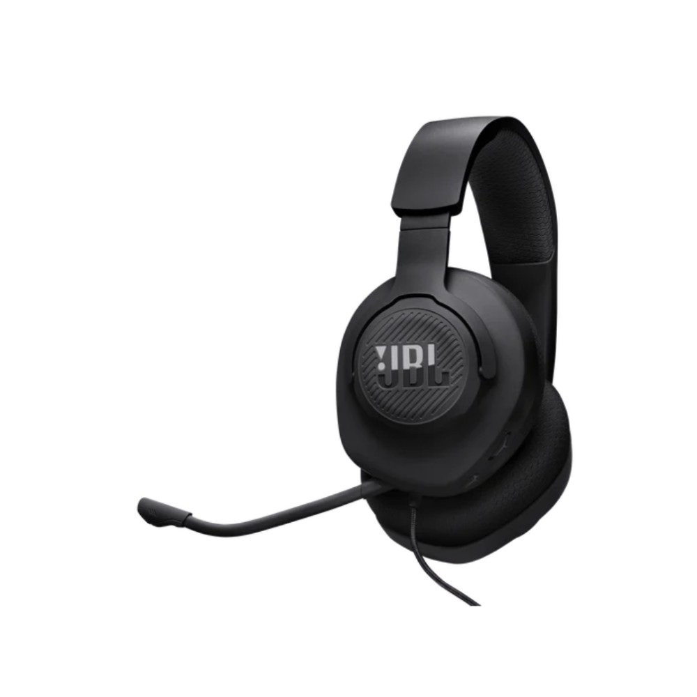 Headset Gamer JBL Quantum 100M2 Com Fio P2 Driver 40mm Microfone Removível Preto