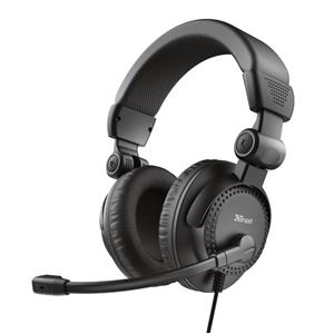 Headset Trust Como P3 Preto