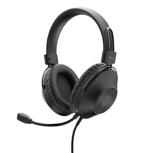 Headset Trust Zaru , Drivers 40mm , USB , Over-ear , Para PC e Notebook , Preto