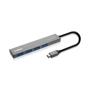 Hub USB-C Comtac 3.2 Gen1 , 4 Portas , Aluminium - 20129467
