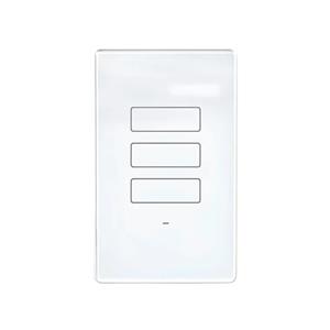 Interruptor AGL Wi-Fi Touch , AGL Home , Comando de Voz , 3 Teclas , Branco