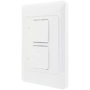 Interruptor AGL Inteligente Wi-Fi Smart , 2 Teclas , IP60 , ABS , Timer , AGL Home , Branco