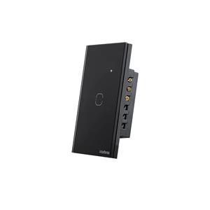 Interruptor Smart Wi-Fi Touch Preto Intelbras EWS 1001