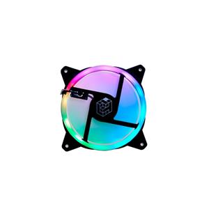 Kit Cooler Fan Liketec Lighter , 120mm , ARGB , 3 Unidades , Preto