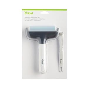 Kit de Rolo Aplicador e Pinça Removedora Cricut , Modelo 2003923 , Branco/Azul