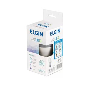 Lâmpada de LED Elgin Branca E27 6W - 6500K Bulbo A55
