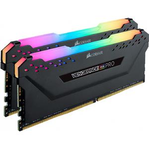 Memória DDR4 Corsair Vengeance Pro RGB, 16GB (2x 8GB), 3600MHz, Preto
