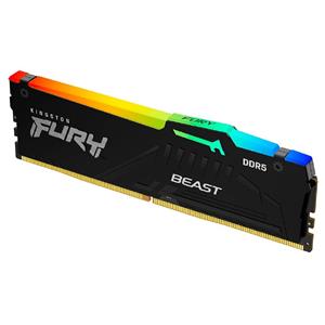 Memória DDR5 Kingston Fury Beast RGB , 32GB , 5200MHz , Preto
