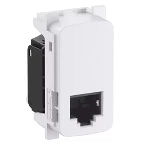 Módulo Tomada RJ45 Pial Legrand Zeffia , Cat 5e , UTP LCS , Branco