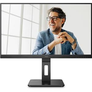 Monitor AOC 22P2UM 21.5" , Full HD , 75Hz , Base Ajustável , AdaptiveSync , HDMI , Display Port e VGA , Preto