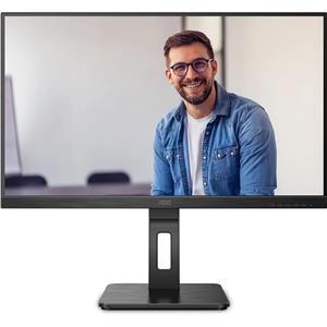 Monitor AOC 27" IPS , 75 Hz , Base Ajustável , DP ,  Hub USB - 27P2Q
