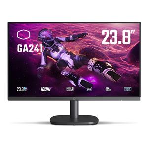 Monitor Gamer Cooler Master GA241 23.8" , Full HD , 100Hz , 1ms , Adaptive Sync , HDMI e VGA , Preto