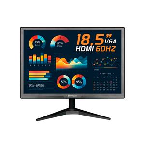 Monitor Valianty VT185X , 18,5 Polegadas , VGA , HDMI , 30W , 60Hz , Preto