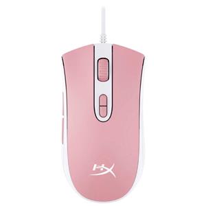 Mouse Gamer HyperX Pulsefire Core , RGB , 6200 DPI , 7 Botões Programáveis , USB , Rosa