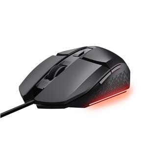 Mouse Com Fio Gamer Trust GXT 109P Felox , ABS , UBS 2.0 , 6 Botões , DPI 6.400 , Preto