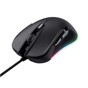 Mouse Gamer Trust GXT 922 Ybar , RGB , 7200 DPI , 6 Botões Programáveis , USB , Preto
