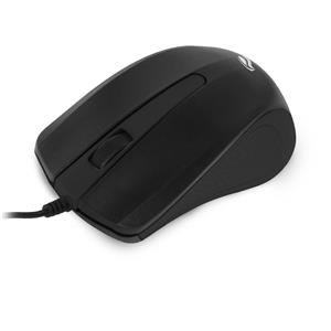 Mouse C3Tech MS-20BK , 1000 DPI , 3 Botões , USB , Preto