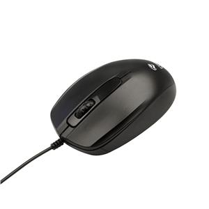 Mouse C3Tech MS-30BK , 1000 DPI , 3 Botões , USB , Preto