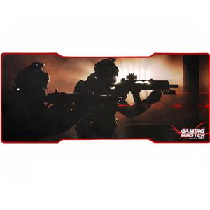 Mousepad Gamer K-Mex FX-X8035 Swat , Extra Grande , 79x35cm , Estampado , Preto