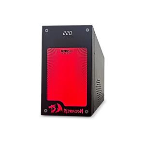 Nobreak Ragtech One Up Nitro 2000 TI Redragon , 2000VA , Painel RGB , Entrada Bivolt , Saída 115V , Preto